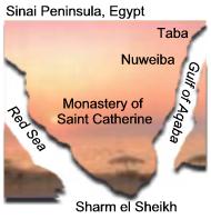 Sinai Interactive Map